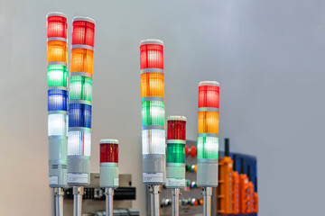 electric led tower lamp signal light for indicate status operate work or error of machine or...