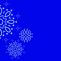 vector illustrator blue pattern element ornament 