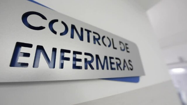Corridors, instruments and machinery of newly opened hospitals.