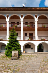 Rila Monastery Courtyard