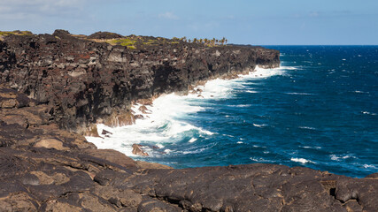 Hawaii Big Island Cliffs