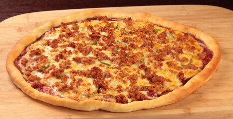 Pizza images for the food industry.