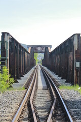 Obraz premium tracks in the countryside