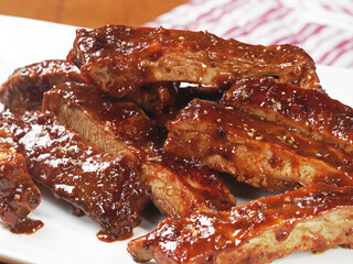 Pork images for the food industry.