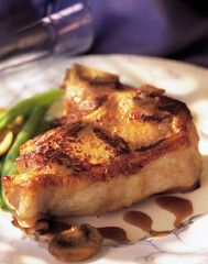 Pork images for the food industry.