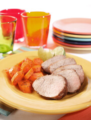 Pork images for the food industry.