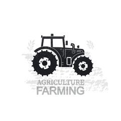 tractor simple design vector illustration