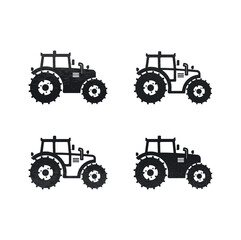 tractor simple design vector illustration