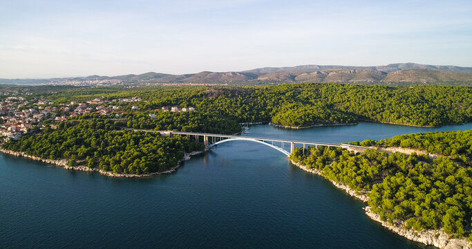 Bridge on croatian coast