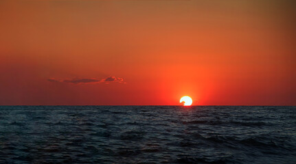 Naklejka premium Beach on the Black Sea