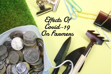 the concept of the impact of COVID-19 on farmers