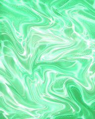 Green marble texture. Liquid shiny texture. Luxury design of backgrounds, banners, flyers, invitations, postcards, packaging