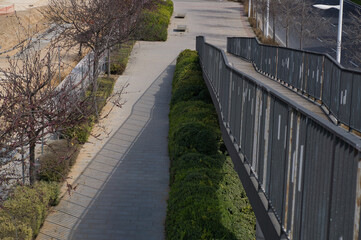 pedestrian walkway in the city of Alicante, located in the Valencian community