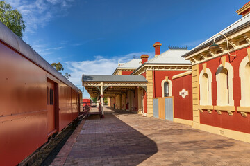 Hay Railway Station - a heritage-listed railway station & terminus - Hay, NSW, Australia