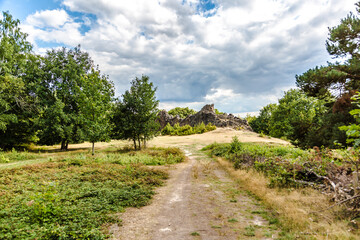 Lane to Eschbacher cliffs