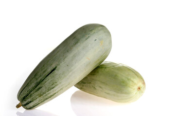 Melon on a white background