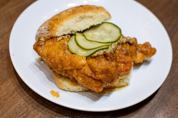 Fried Chicken Sandwiches Southern Meal