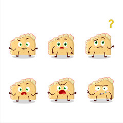 Cartoon character of apple sandwich with what expression