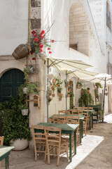 Obraz premium Locorotondo Puglia streets panorama