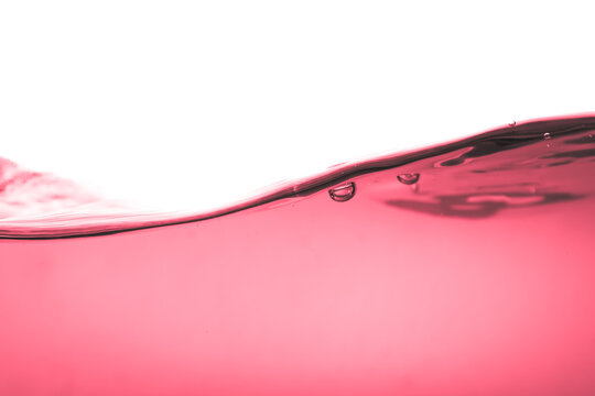 Red Liquid Wave