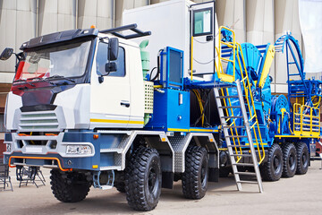 Large truck Coiled Tubing Unit