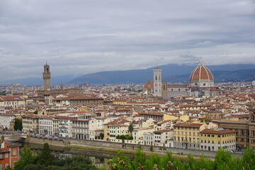 Fototapeta na wymiar Stadtpanorama Florenz