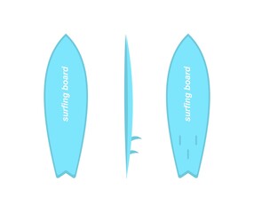 design about a surfboard illustration