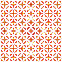 seamless geometric pattern yellow and red colors