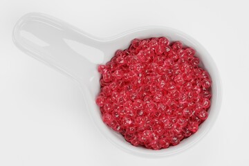 Realistic 3D Render of Red Caviar
