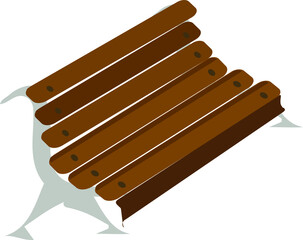 flute isolated on white background