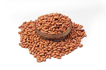 Red kidney beans in bowl,  Red kidney beans isolated, Rajma Dal, Pulses, Raw Rajma pulses, Kidney beans