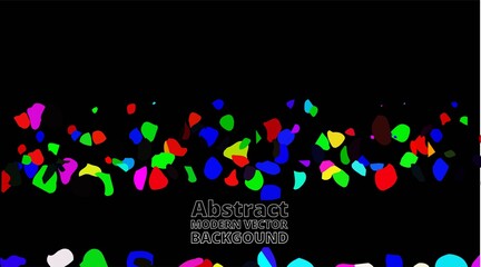 Retro halftone pop art style color texture abstraction. Multicolor texture geometric abstract digital effects.