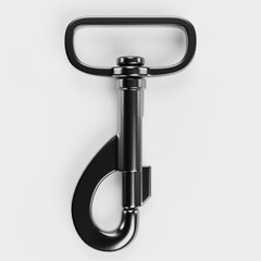 Realistic 3D Render of Snap Hook