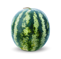  watermelon on white background.
