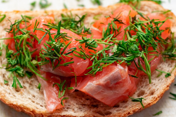 smoked sandwich