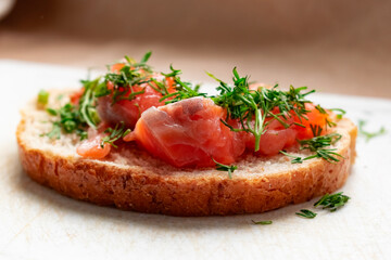 bruschetta with tomato