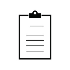 Clipboard Vector  Icons. Contains such Icons as Contact, Checklist, Petition and more. on blank background. eps10