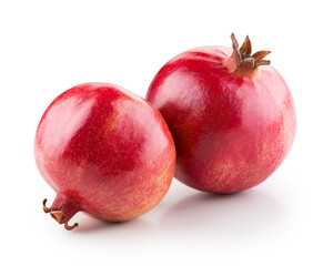 Two pomegranates
