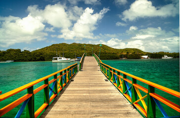 lovers bridge, Old Providence, colombia
