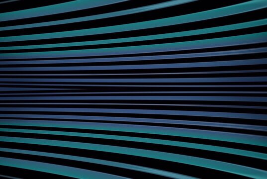 Abstract Blue Green Color Striped Line Texture Background 
