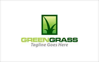 Illustration vector graphic of lawn care, landscape, grass concept logo design template