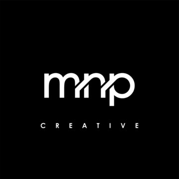 MNP Letter Initial Logo Design Template Vector Illustration