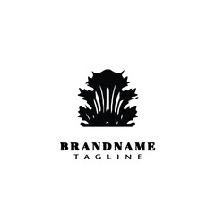 acanthus leaf logo icon design template vector illustration