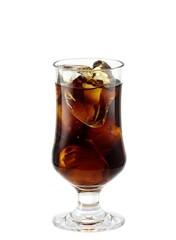 フロートグラス アイスコーヒー イラスト リアル