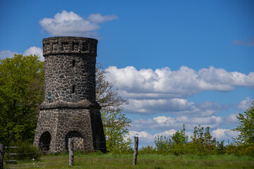 The Dronketurm near Daun on a sunny spring day