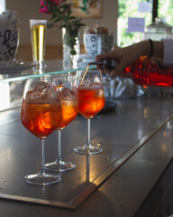 Spritz bar happy hour