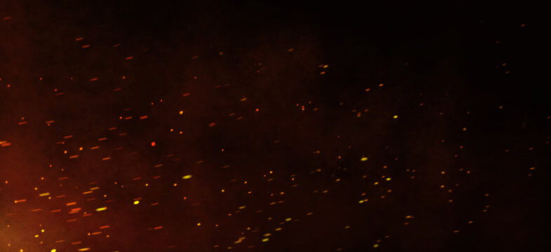 Feuer - Funken - Sparks Hintergrund 