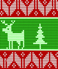 christmas seamless pattern with snowflakes