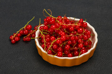 Sweet tasty fresh Red currant