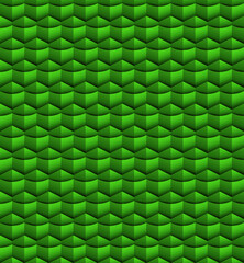 nahtlos Hintergrund, Tapete - grüne Wand mit Hexagon-Taschen / Umwelt